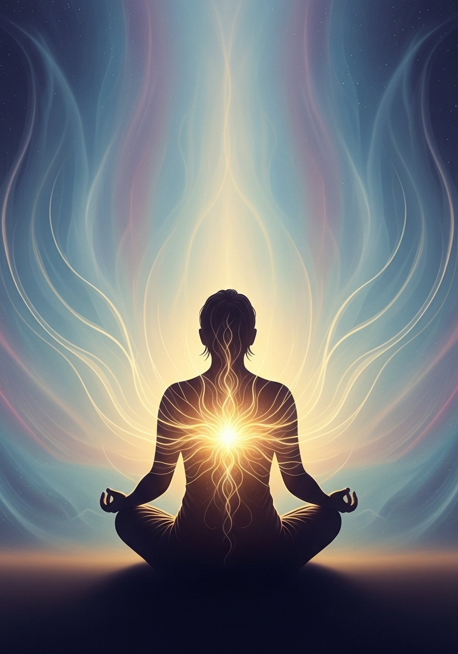 Símbolo de luz y energía espiritual